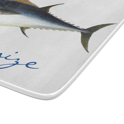 Bigeye Tuna Style Thunder_Cove Schneidebrett (Ecke)