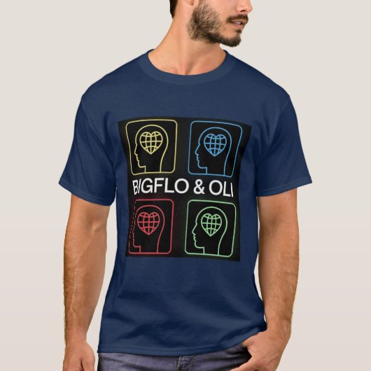 BIGFLO OLI Retro T-Shirt (Vorderseite)
