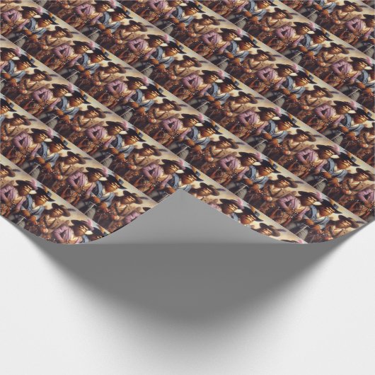 Bigfoot 3 Musketeers Geschenkpapier (Ecke)