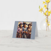 Bigfoot 3 Musketeers Karte (Gelbe Blume)