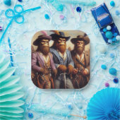 Bigfoot 3 Musketeers Pappteller (Party)