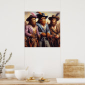Bigfoot 3 Musketeers Poster (Küche)
