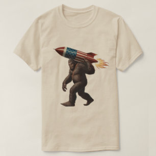 Bigfoot 4. Juli T-Shirt