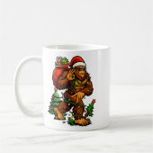 Bigfoot 67 Christmas Tree Lights Xmas Men Sasquatc Kaffeetasse (Links)
