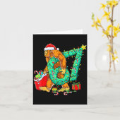 Bigfoot 67 Meme Christmas Tree 67 Baseball Lifesty Karte (Gelbe Blume)