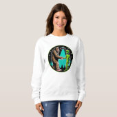 Bigfoot Alien Alliance - Funny Scifi Cryptid Sweatshirt (Vorne ganz)
