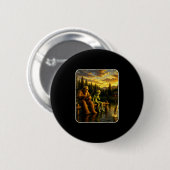 Bigfoot-Alien-Angler lustige Männer Sasquatch-Lieb Button (Vorne & Hinten)