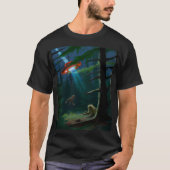 Bigfoot Alien Encounter T-Shirt (Vorderseite)