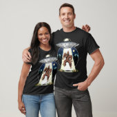Bigfoot-Alien-Entführung T-Shirt (Unisex)