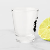 Bigfoot Alien UFO Kryptid Schnapsgläser Schnapsglas (Links)