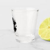 Bigfoot Alien UFO Kryptid Schnapsgläser Schnapsglas (Rechts)