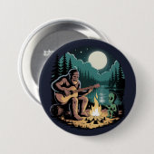 Bigfoot-Alien-UFO-Kryptid-Übernatürliches Begegnun Button (Vorne & Hinten)