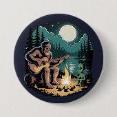 Bigfoot-Alien-UFO-Kryptid-Übernatürliches Begegnun Button (Vorderseite)