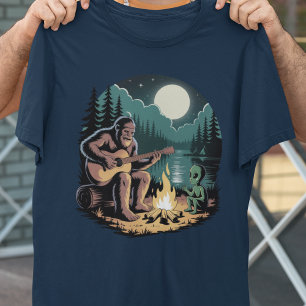 Bigfoot-Alien-UFO-Kryptiden-Paranormal-Begegnung T-Shirt
