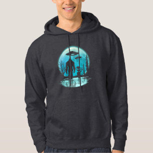 Bigfoot Alien UFO Offenlegung Verschwörung Geschen Hoodie