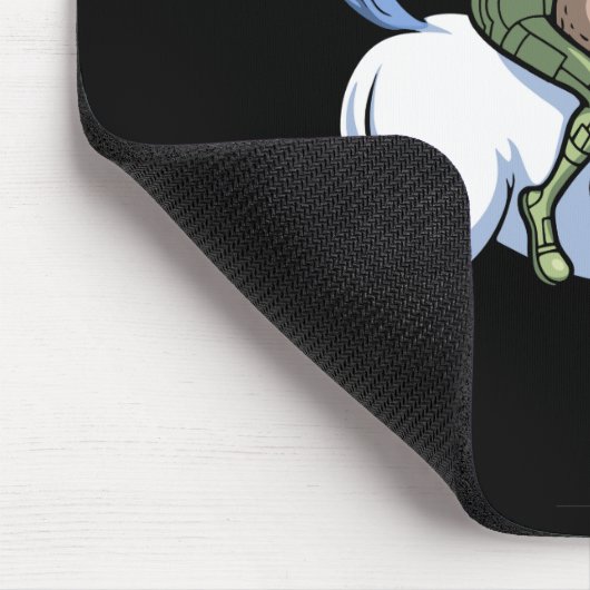 Bigfoot, alien, Unicorn Mousepad (Ecke)