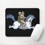 Bigfoot, alien, Unicorn Mousepad (Mit Mouse)