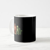 Bigfoot Alien Video Games Gaming Sasquatch Ufo Men Kaffeetasse (Vorderseite Links)