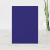 Bigfoot Alien Weihnachtskarte Karte (Rückseite)