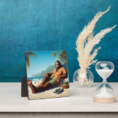 Bigfoot Am Strand Fotoplatte (InSitu)