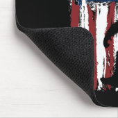 Bigfoot American Flag Funny 4. Juli Patriotic Mousepad (Ecke)