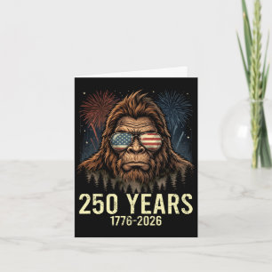 Bigfoot Amerika Feuerwerk 4. Juli 250 Karte
