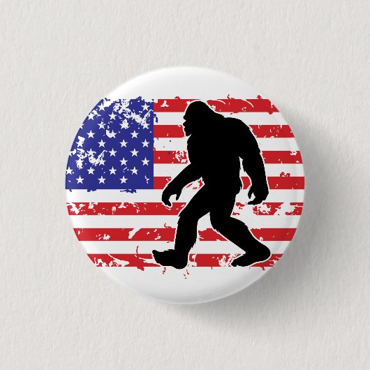 Bigfoot and the American Flag Button (Vorderseite)