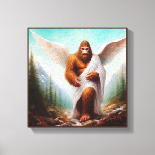 Bigfoot Angel Leinwanddruck (Vorderseite)