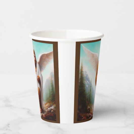 Bigfoot Angel Pappbecher (Links)