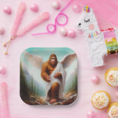 Bigfoot Angel Pappteller (Party)