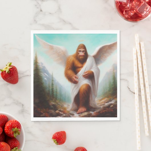 Bigfoot Angel Serviette (Beispiel)