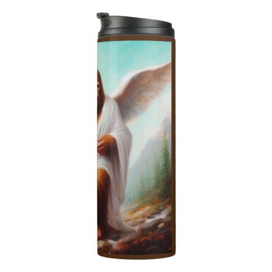 Bigfoot Angel Thermosbecher (Nach rechts gedreht)