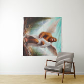 Bigfoot Angel Wandteppich (Beispiel (Horizontal))