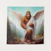 Bigfoot Angel Wandteppich (Vorderseite)