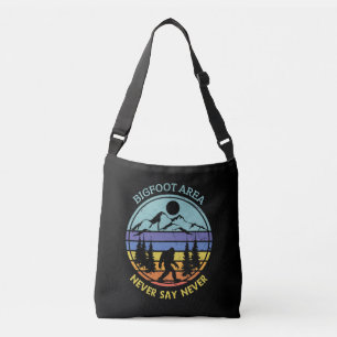 Bigfoot Area Retro-Stil Crossbody Bags Tragetaschen Mit Langen Trägern