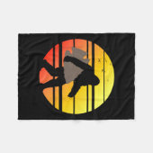 Bigfoot Arrowhead Junting Indian Arrowhead Collect Fleecedecke (Vorderseite (Horizontal))