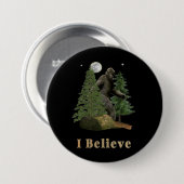 Bigfoot Art Button (Vorne & Hinten)