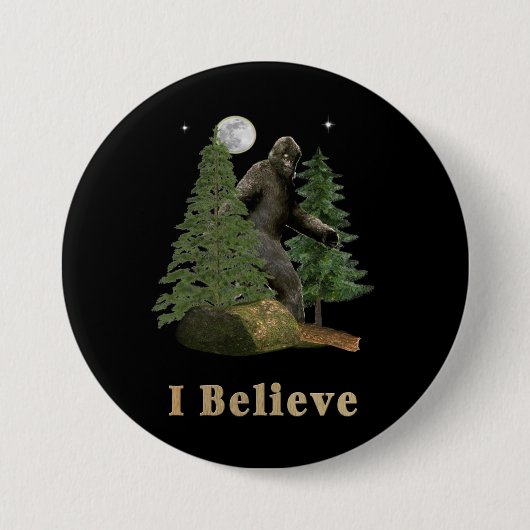 Bigfoot Art Button (Vorderseite)
