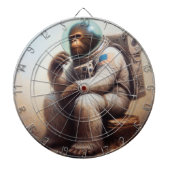 Bigfoot Astronaut Dartscheibe (vorne)