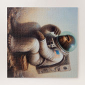 Bigfoot Astronaut Puzzle (Horizontal)