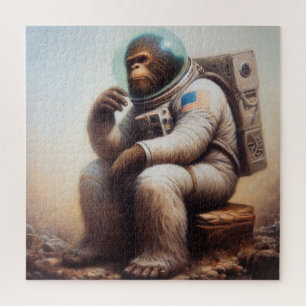 Bigfoot Astronaut Puzzle
