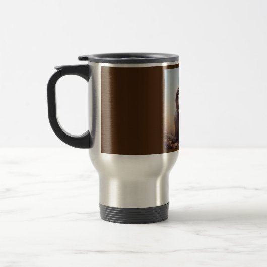 Bigfoot Astronaut Reisebecher (Links)