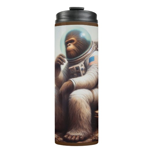Bigfoot Astronaut Thermosbecher (Vorderseite)