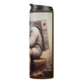 Bigfoot Astronaut Thermosbecher (Nach rechts gedreht)