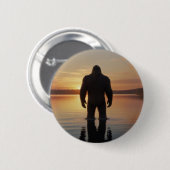 Bigfoot at Sunset Lake Button (Vorne & Hinten)