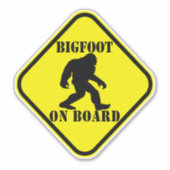 Bigfoot Aufkleber (Vorderseite)