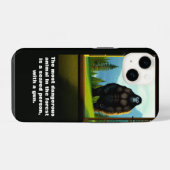 Bigfoot Außenbereich iPhone Hülle (Rückseite (Horizontal))