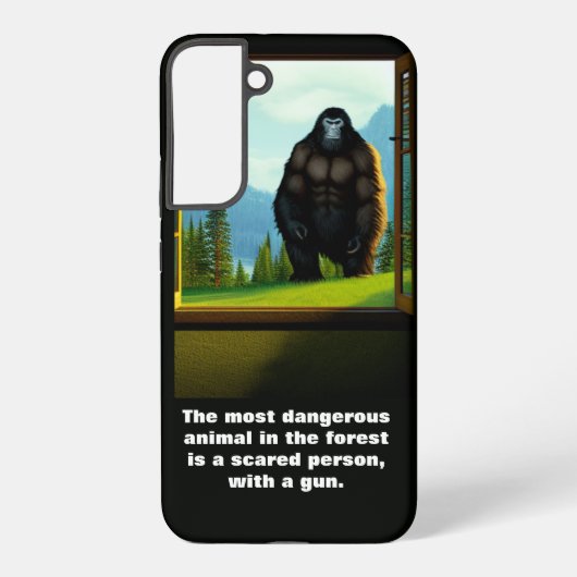 Bigfoot Außenbereich Samsung Galaxy Hülle (Rückseite)