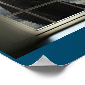 Bigfoot außerhalb meines Fensters! Poster (Ecke)