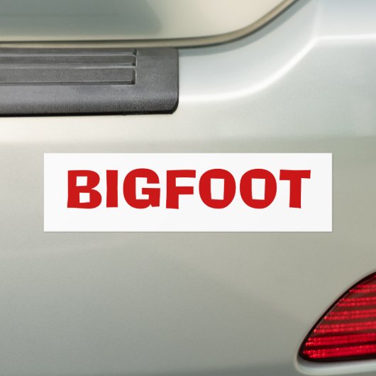BIGFOOT AUTOAUFKLEBER (Auf Auto)